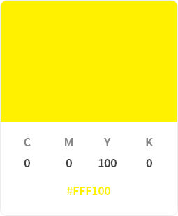 #FFF100